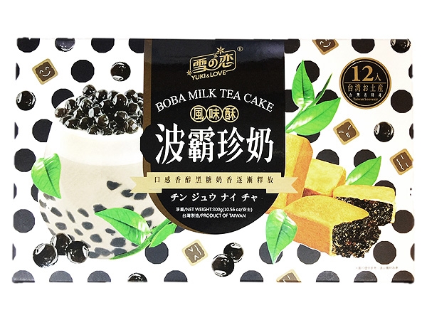 雪之戀~波霸珍奶風味酥(12入)【D176776】，還有更多的日韓美妝、海外保養品、零食都在小三美日，現在購買立即出貨給您。