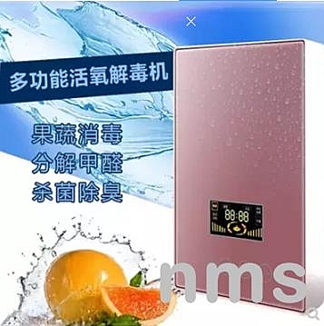 果蔬消毒機解毒機家用廚房水果蔬菜肉洗菜清洗機活氧機臭氧發生器