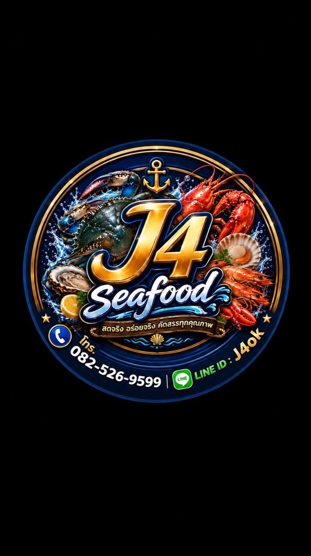 J4 Seafood อัพเดทอาหารทะเลสด แช่แข็ง