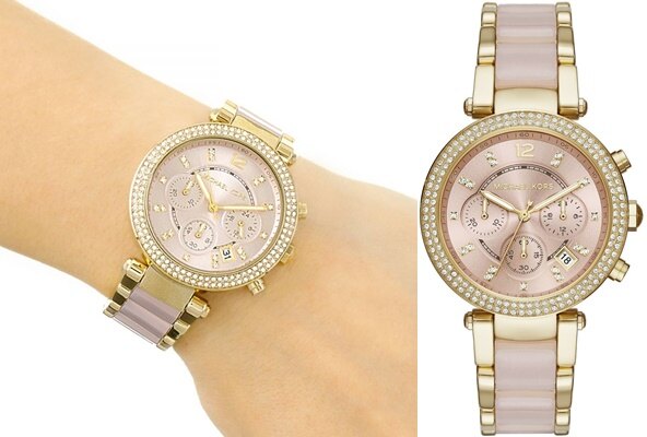 Ladies Parker Blush Chronograph Watch
