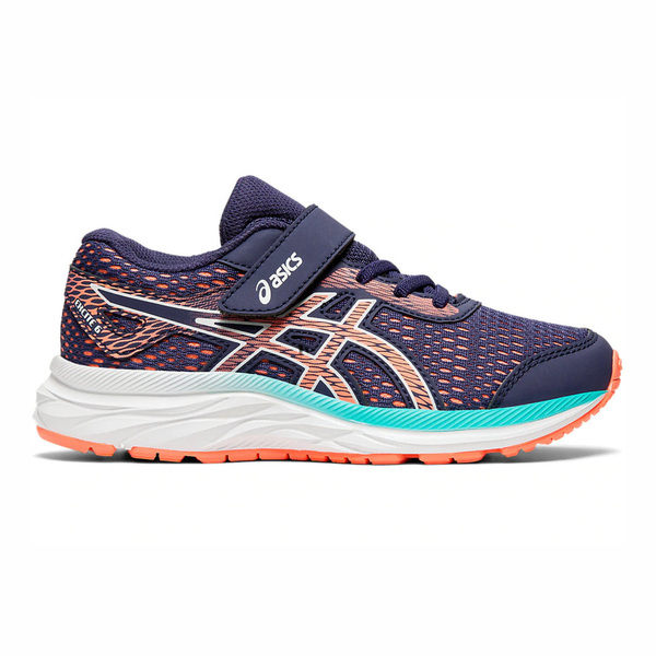 ASICS EXCITE 6 PS [1014A094-500] 中童 運動 休閒 跑步 保護 彈性 舒適 亞瑟士 粉紫