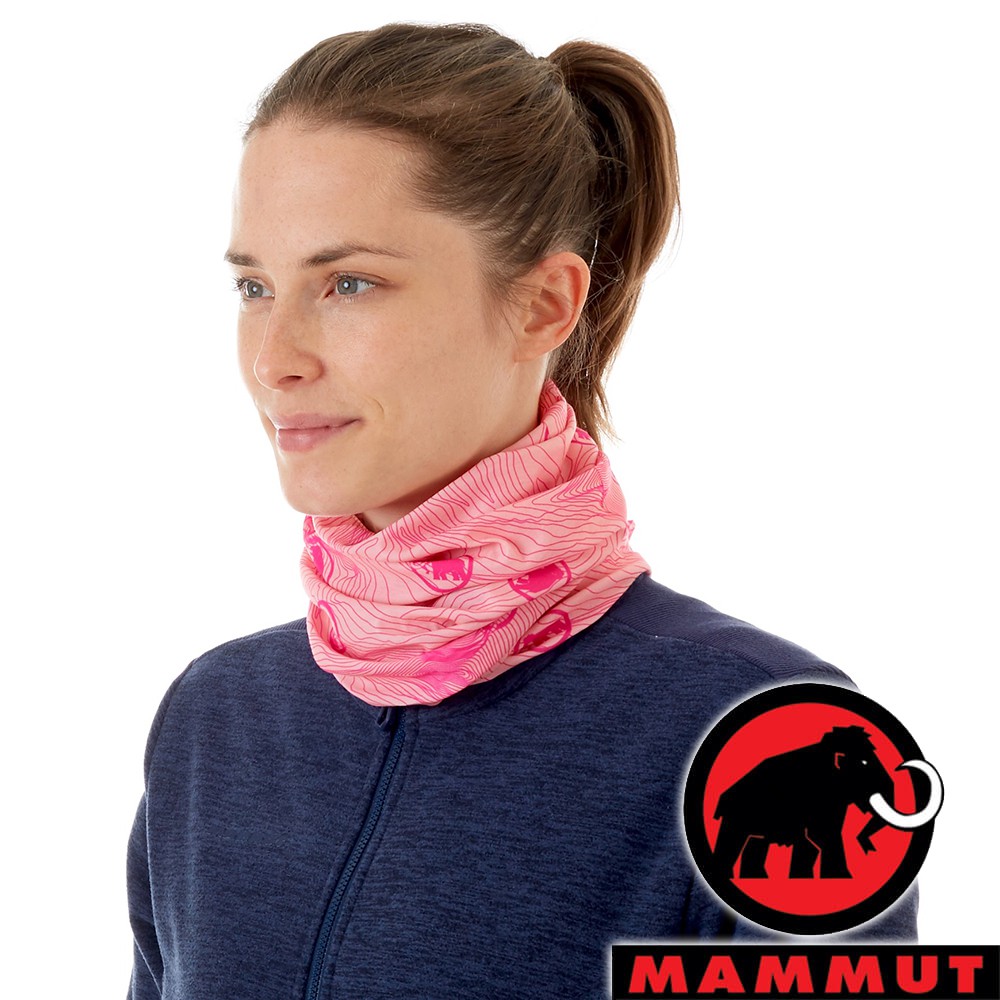 【MAMMUT 長毛象】圍脖『糖果粉/桃紅』1191-05812
