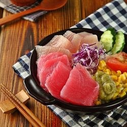 華得水產 鮪魚生魚片2件(900g/件)