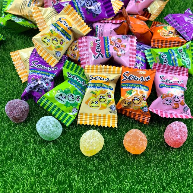 嘗甜頭 一百份綜合超酸軟糖 200公克 激酸軟糖 酸爆糖 水果軟糖