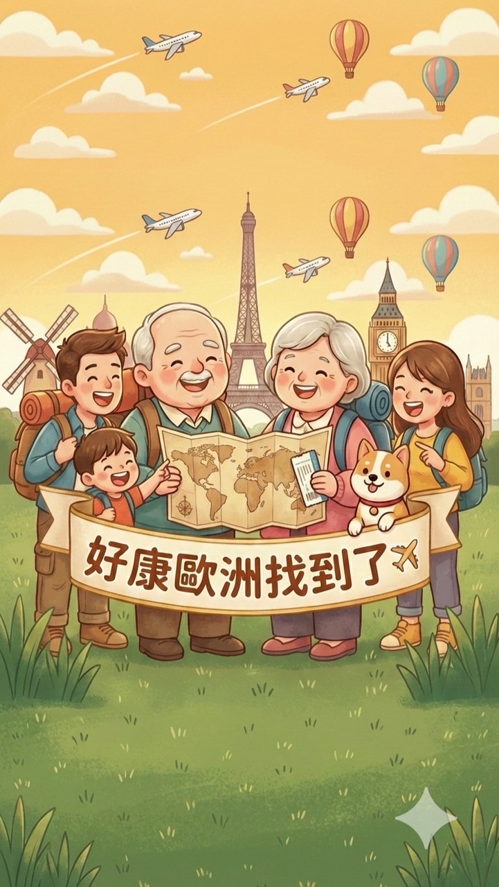 好康歐洲找到了・省很大✈️