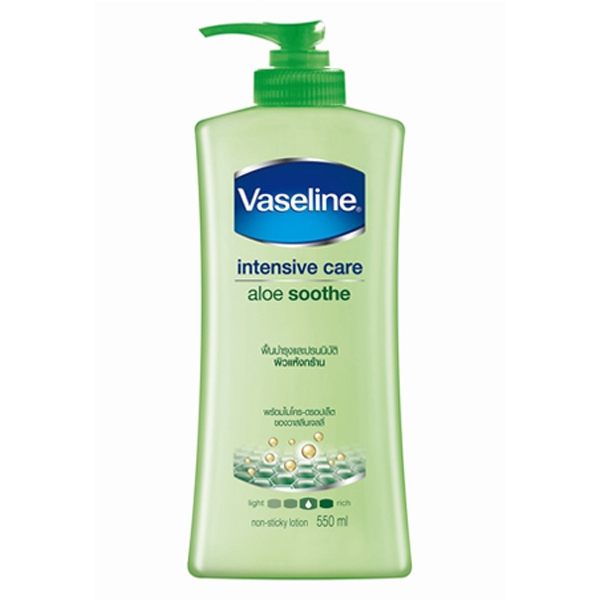 Vaseline 凡士林 蘆薈舒緩潤膚露(550ml)【小三美日】