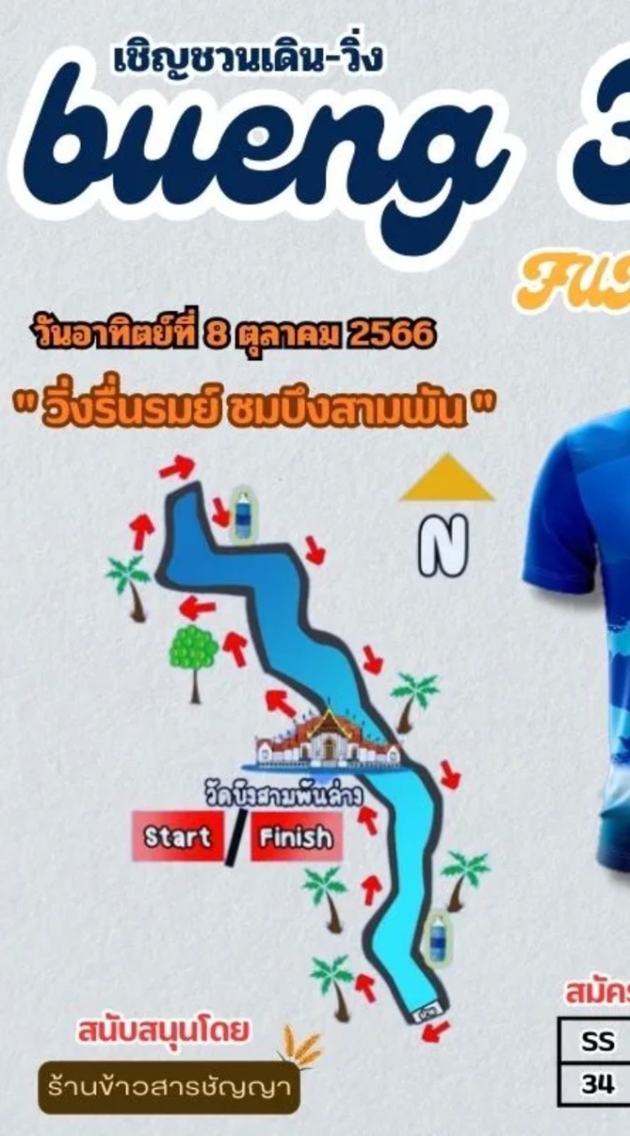 ช่างภาพ วิ่งรื่นรมย์ ชมบึงสามพัน