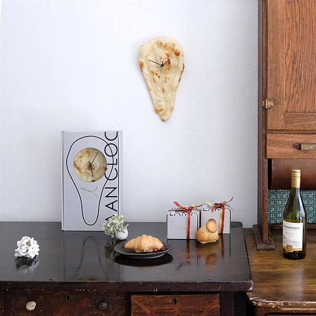 咖哩烤餅變身趣味時鐘 Naaaan Time 以達利名畫 記憶的堅持 為靈感的軟鐘 Lavie行動家 Line Today