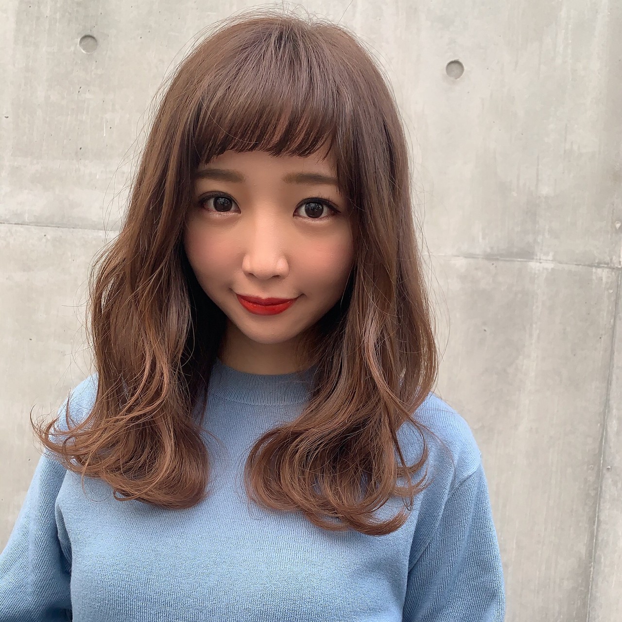 グリーンヘアでちょっとした気分転換に