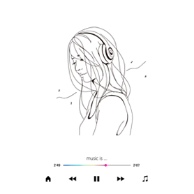 music is ... *white2