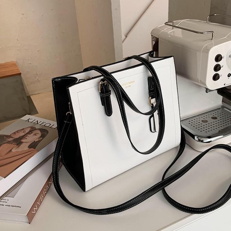 秋季大容量包包新款潮時尚女包網紅側背斜背包百搭ins托特包