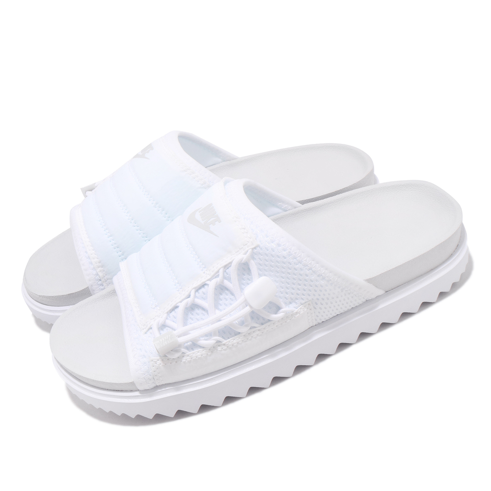 休閒涼拖鞋品牌:NIKE型號:CI8799-002品名:Asuna Slide配色:白色,灰色