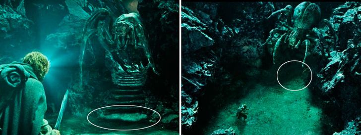 20個經典電影超爆笑穿幫鏡頭！《哈利波特》飄浮不是魔法，是靠鋼絲啦！