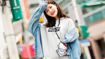 起點指標 / 喚醒內心深處的少女心 ROXY x Hello Kitty 甜美又帥氣登場！