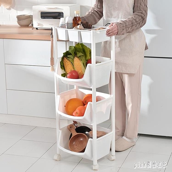 廚房收納水果蔬菜置物架落地多層儲物菜筐籃子用品用具小百貨