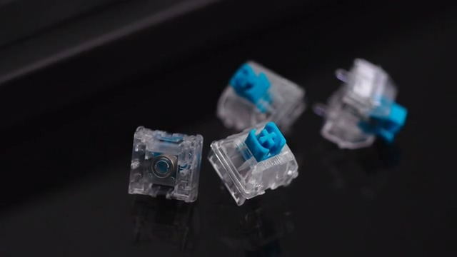 Keystone採用Kailh的磁力軸解決方案。