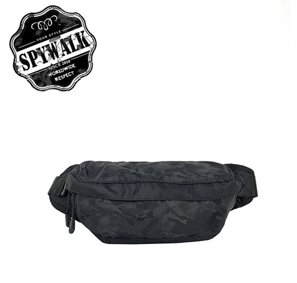 SPYWALK 低調迷彩腰包 附耳機簡易孔 NO:S9109