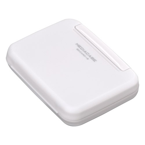 產品資訊PORTABLE MEDIA CASE W SD WHITE型號:HA371390顏色：白色容量：8入裝尺寸：W90*H66*D22mm支援：SDXC/SDHC/MicroSD因門市及其他平台