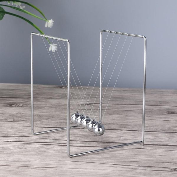 牛頓擺撞珠球混沌擺永動儀機創意家居裝飾品客廳辦公室桌面小擺件