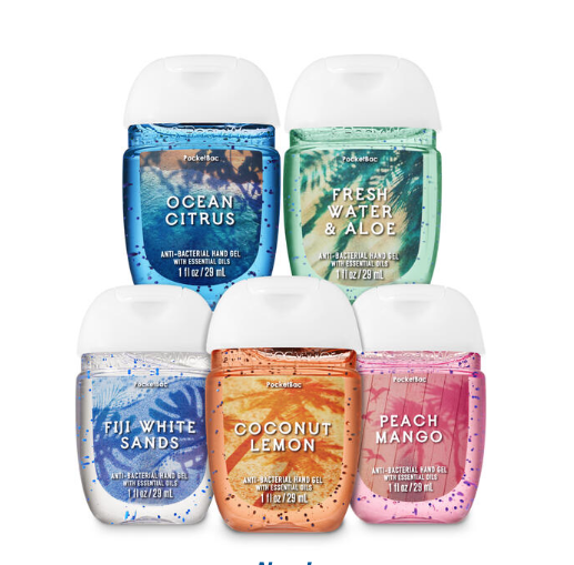 美國 Bath & Body works 香氛抗菌乾洗手凝膠 (熱帶海洋)