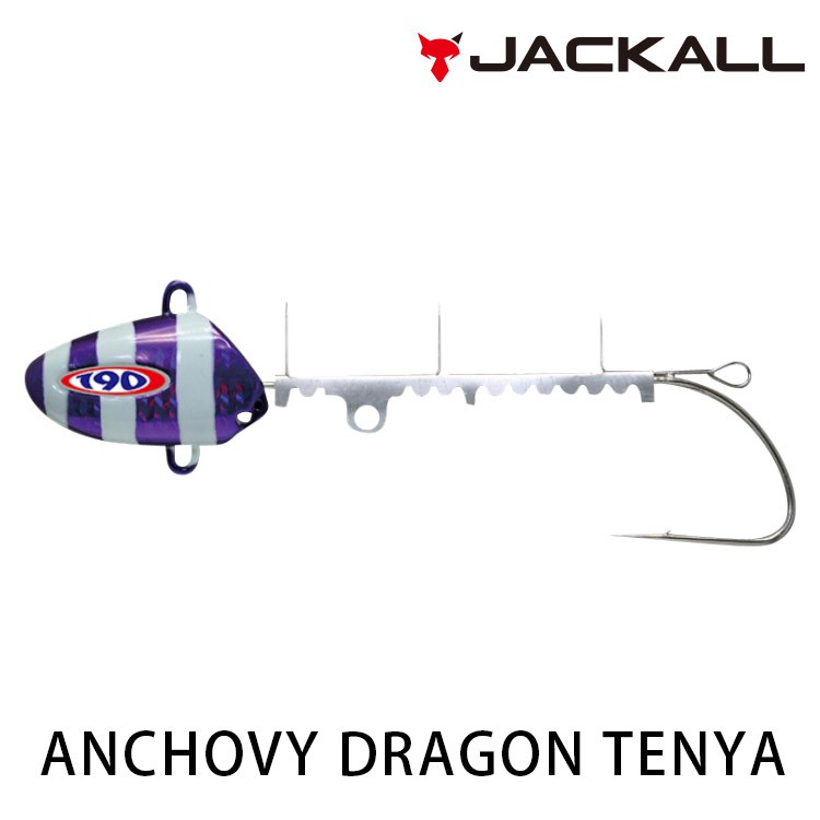 JACKALL ANCHOVY DRAGON TENYA 50號 天亞 正餌白帶魚汲投鉤 本賣場出貨時間預設10天 若是訂購商品倉庫皆有庫存，寄出時間基本上1-3天內 (遇上連假則另計) 若無庫存則需