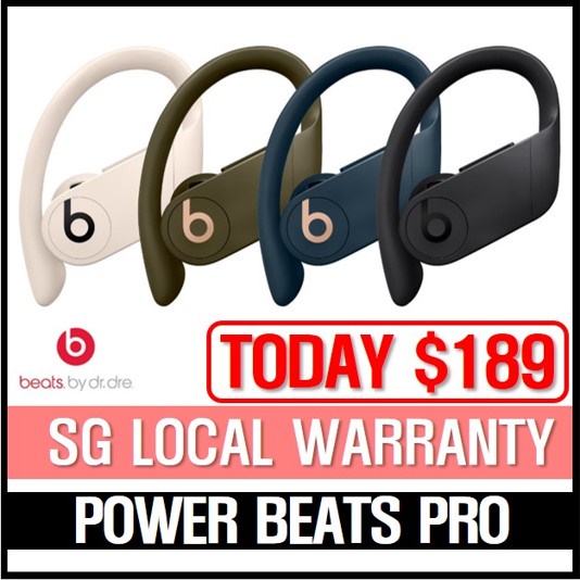 全台最低★券後價NT$4 674★【Beats by Dr. Dre】PowerBeats pro真無線藍牙耳機