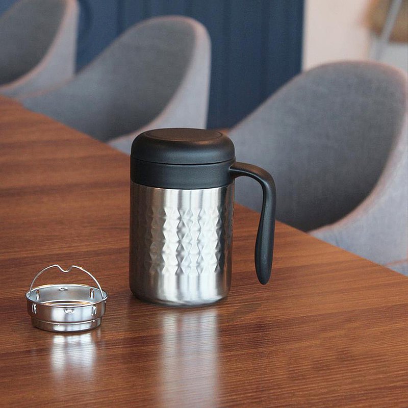 【Buffalo 牛頭牌】城市晶鑽辦公杯420cc