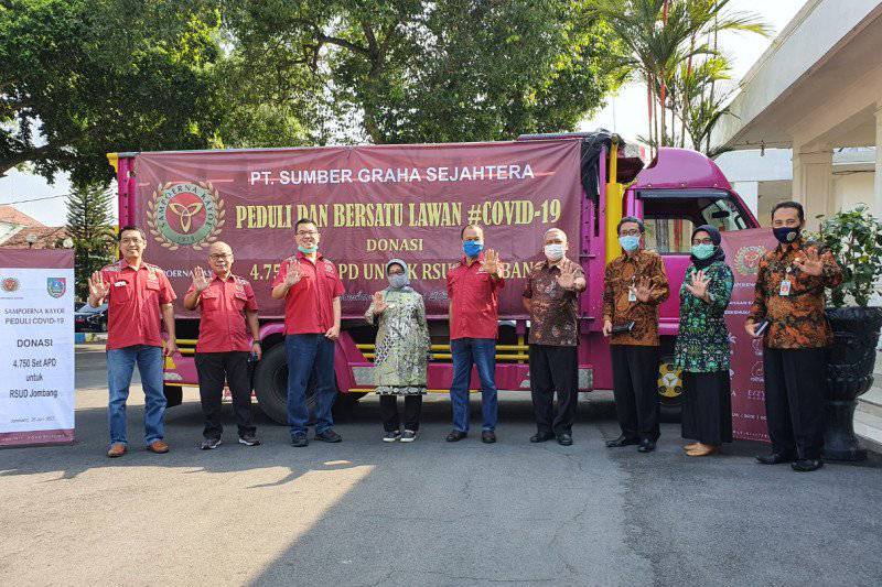 Sampoerna Kayoe Salurkan Donasi 4 750 Set Apd Kepada Rsud Di Jombang Antaranews Com Line Today