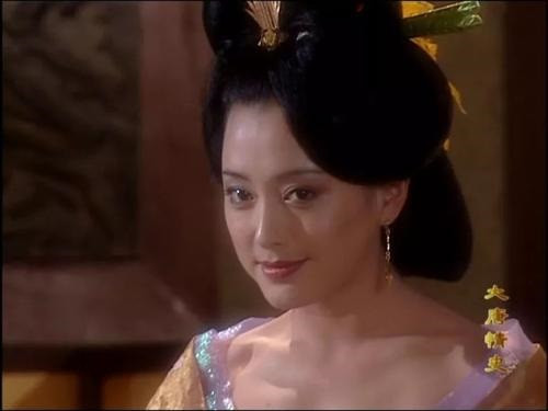 秦嵐古裝角色1：秦嵐 飾演《大唐情史》武則天