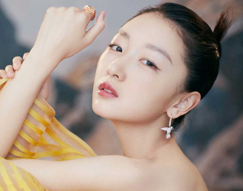 BOUCHERON大中華區代言人周冬雨，為動物系列作品增添率真靈氣。（圖片提供╱BOUCHERON）