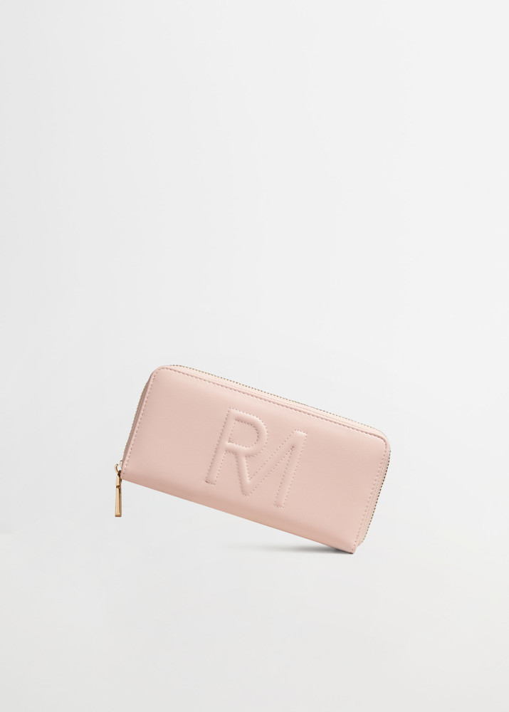 RM品牌真皮拉鍊長夾