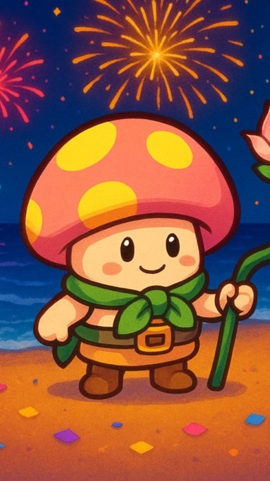 キノコ伝説 突撃チョメ団⊂( ᴖ ̫ᴖ)⊃⊂(ᴖ ̫ᴖ )⊃