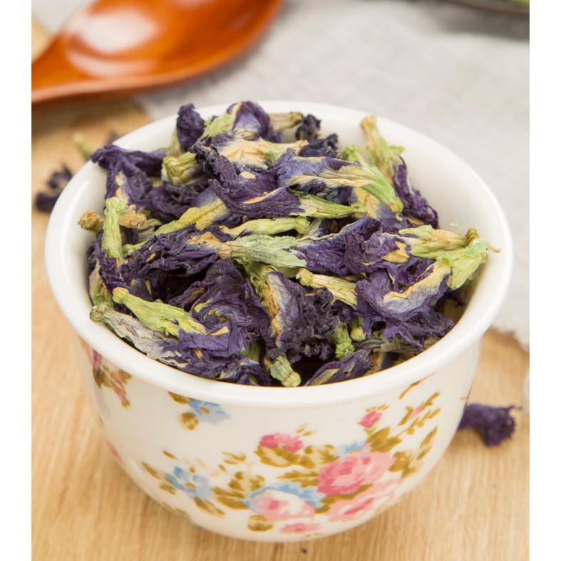 正品藍蝶花500克泰國野生蝶豆花