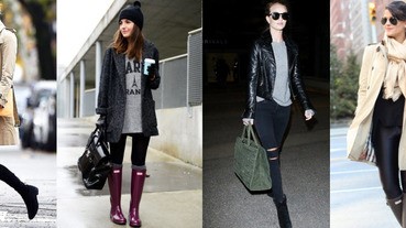 掌握四大穿搭術，讓你下雨天也可以很Fashion的漫步在雨中！