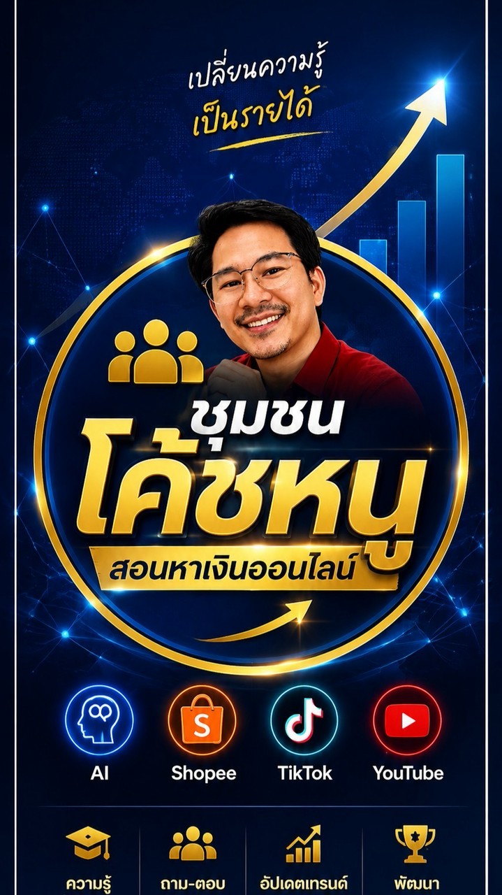 โค้ชหนูสอนหาเงินออนไลน์ | AI + Shopee + TikTok