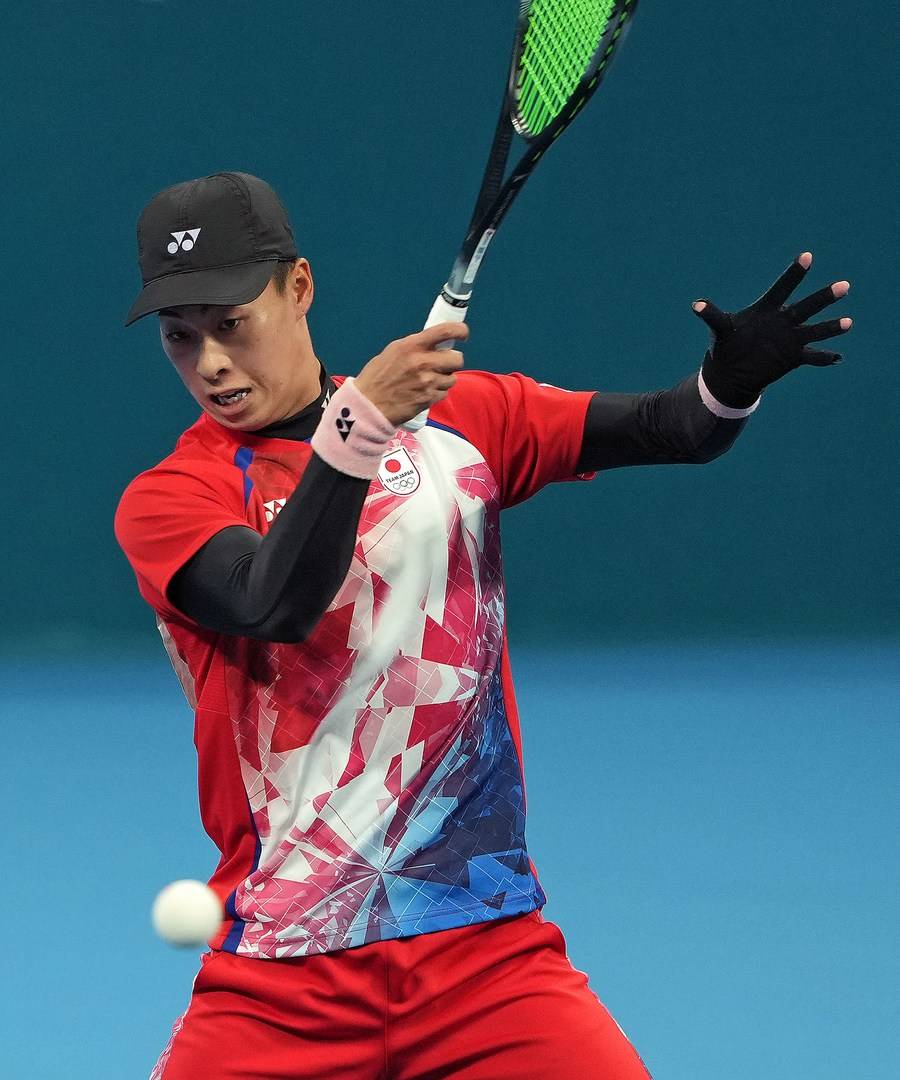 Asian Games: Soft tennis Japan s Noa Takahashi plays against South Korea s  Mun Hye Gyeong