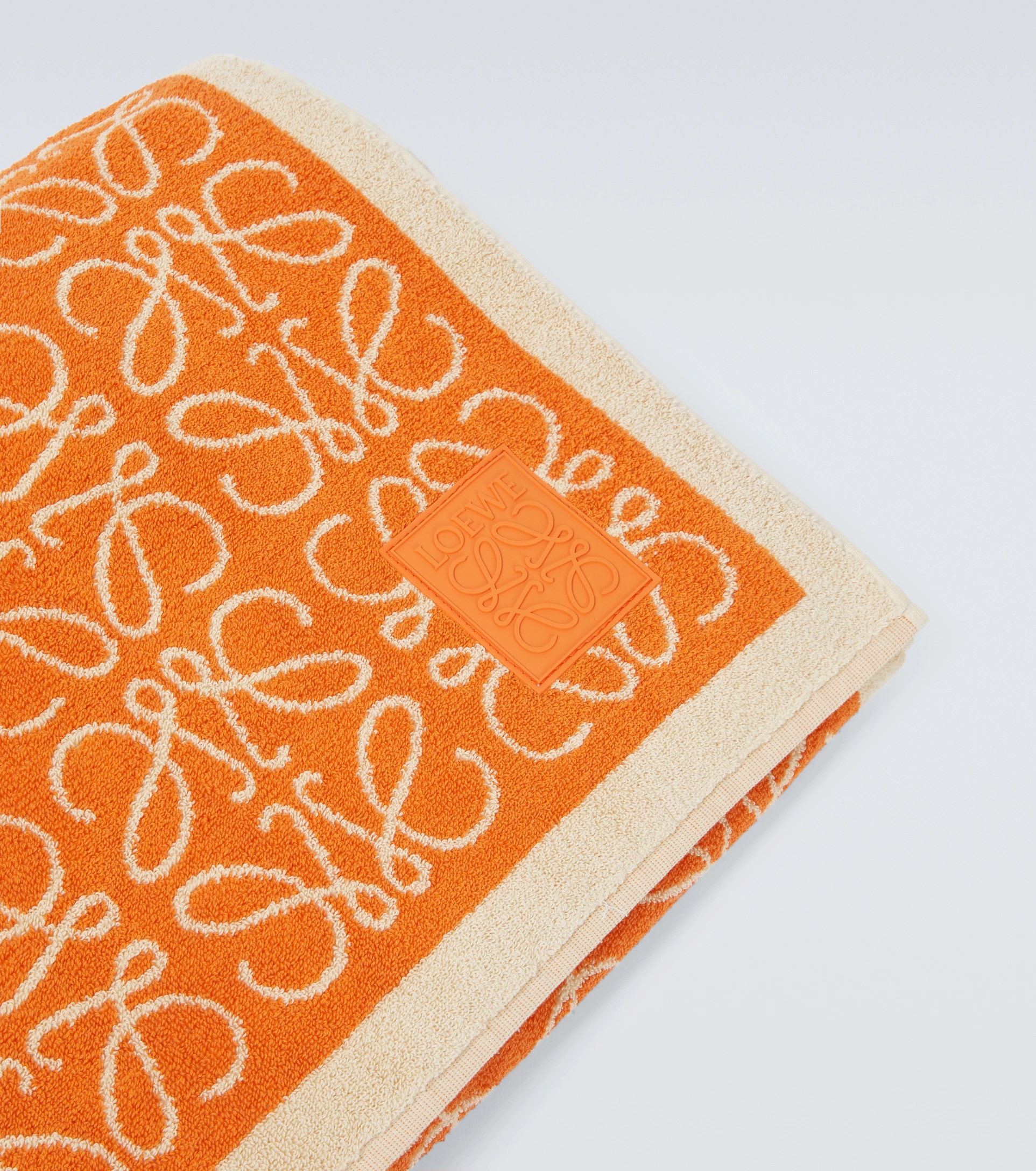 LOEWE Paula's Ibiza Anagram beach towel