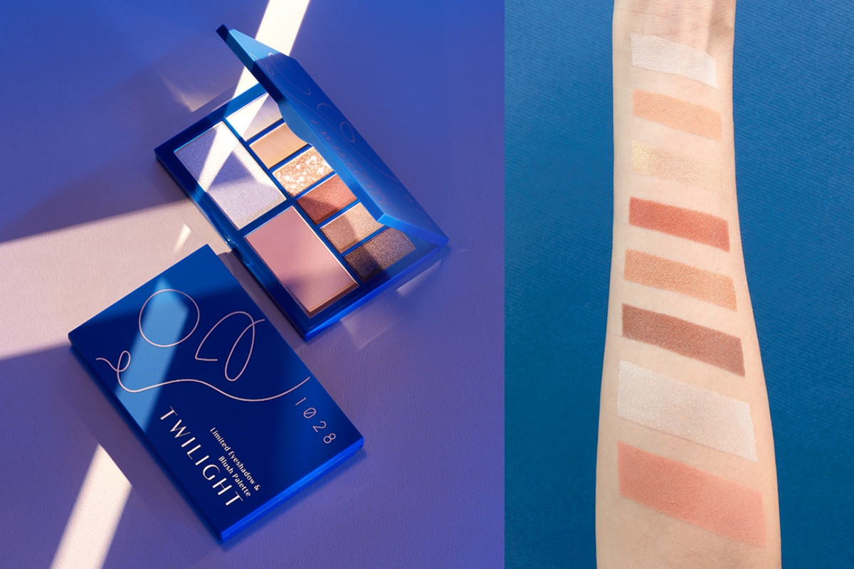 1028 美不勝收限量眼頰盤 ＃After Glow・餘暉 ，NT.580