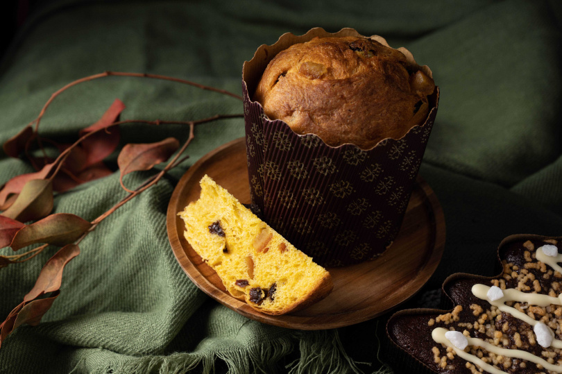 水果麵包Panettone(圖／深夜裡的法國手工甜點提供）