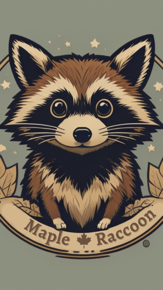 Maple Raccoon 楓葉浣熊