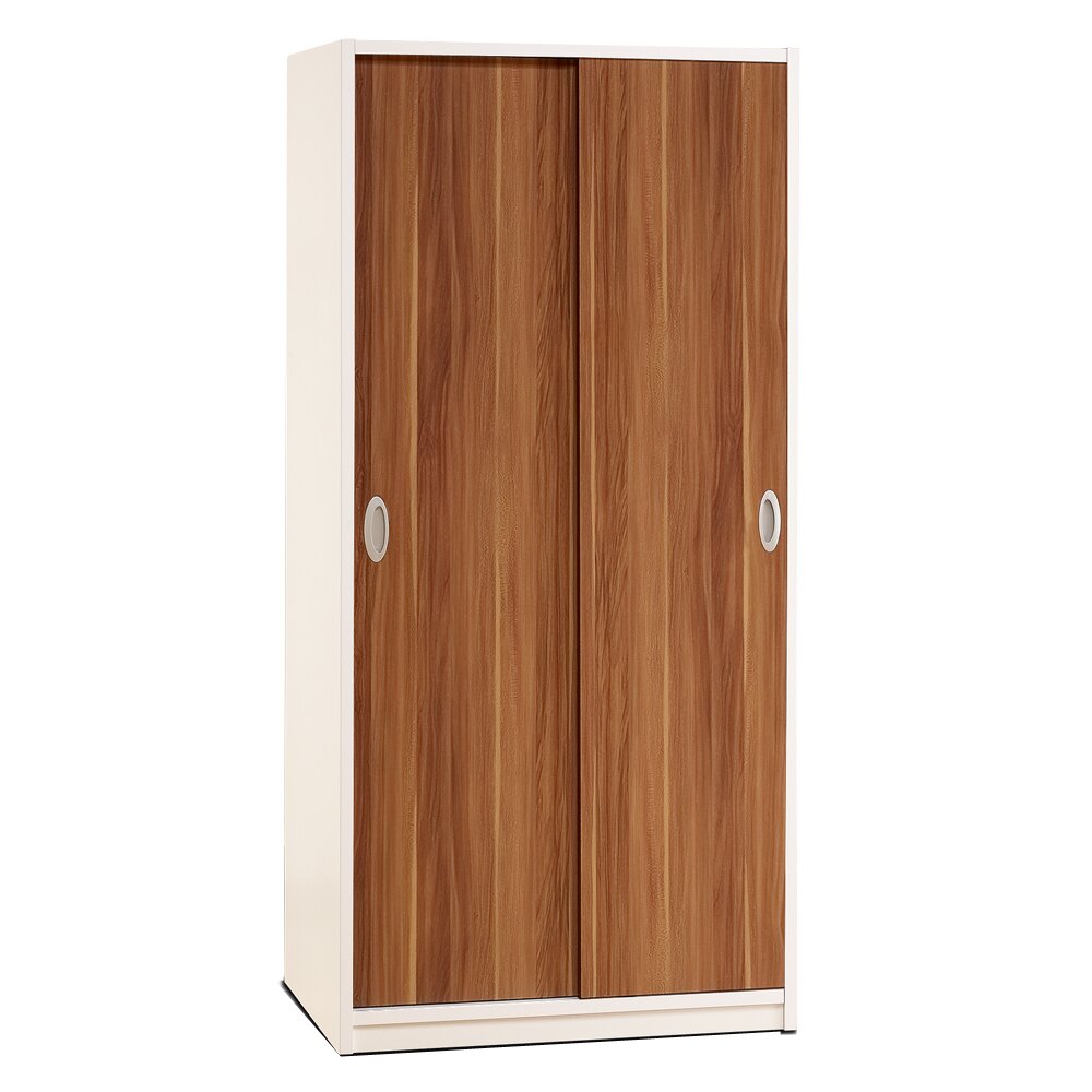 Wonder 2.8尺推門衣櫃-DIY產品