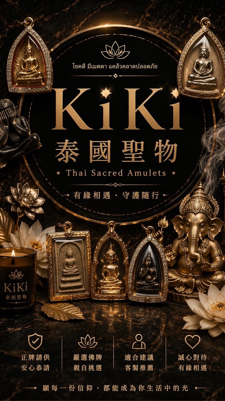 Kiki泰國聖物🇹🇭