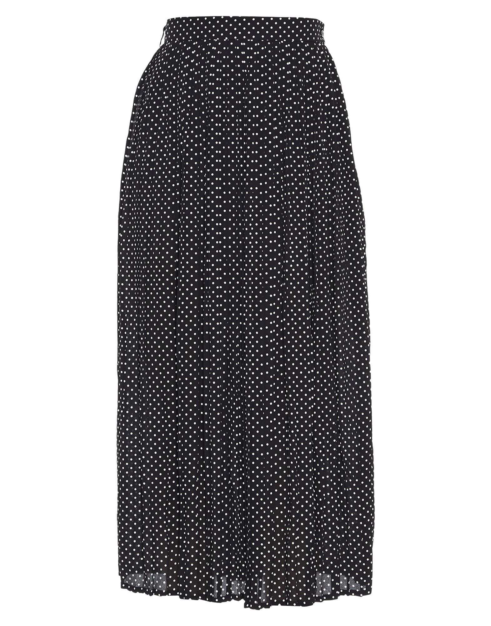 crepe, no appliqués, polka-dot, no pockets, side closure, button, zip, unlined.