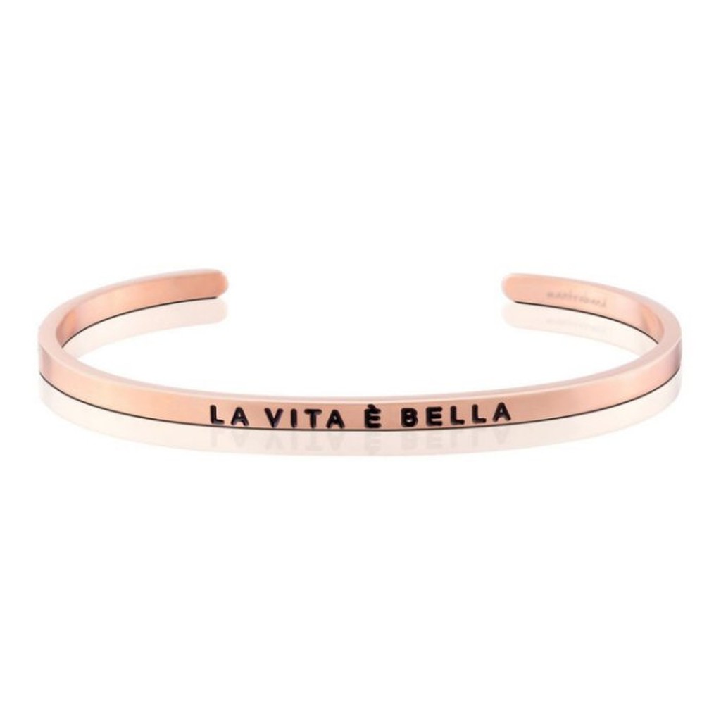 MANTRABAND風靡全美超夯熱門品牌 每個手環都有傳達正面能量的話語戴在手上時時提醒自己要實現夢想鼓勵自己用積極樂觀的態度面對人生 產地/來源美國墜飾材質 鍍K金, 316L白鋼材質 鍍K金, 3