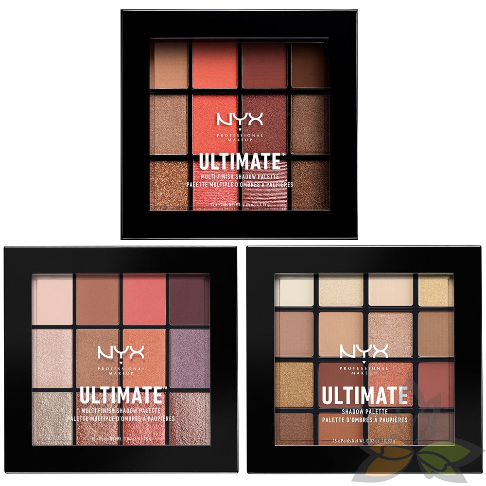 【免運秒出】NYX Ultimate 眼影盤 多款可選 (百奧田 天然保養)