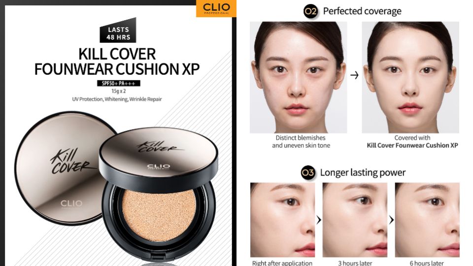 CLIO珂莉奧 完美無瑕柔光氣墊粉餅