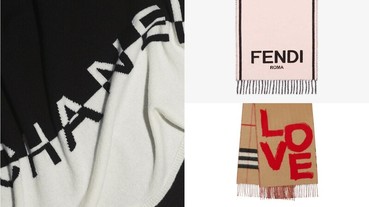 絕美精品圍巾推薦！盤點LV奶茶色、Fendi柔霧粉、Burberry經典格紋…1萬起溫暖過冬日
