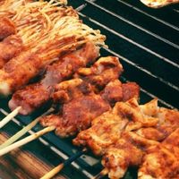 MONGKONข้าวหมูทอด&หม่าล่ายันหว่าง🍢🐷