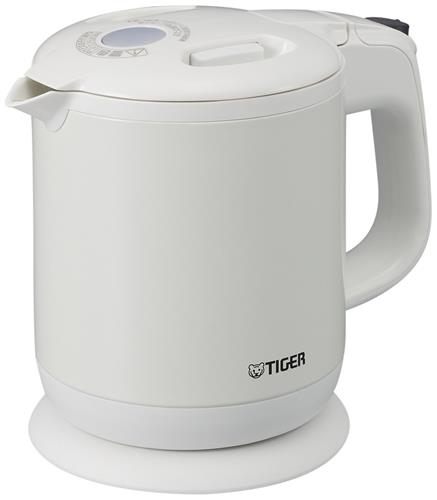 【日本代購】虎牌電水壺600ml 珍珠白色蒸氣框架子 Pch-G060-WP Tiger