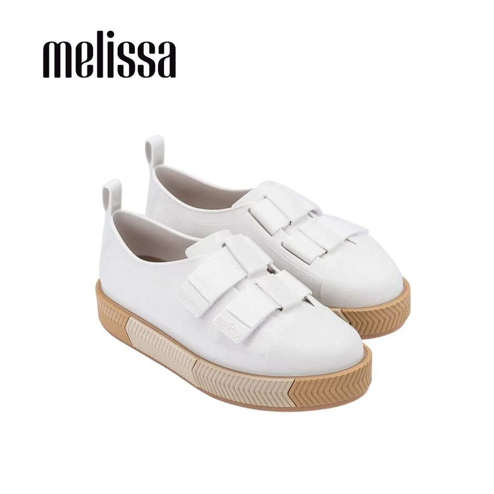 【Women】 Melissa EASY時尚寬帶裝飾懶人鞋-白 (MA50-32927 00)